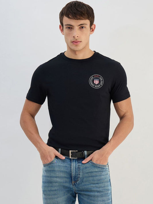 GANT Men Brand Logo Printed T-shirt