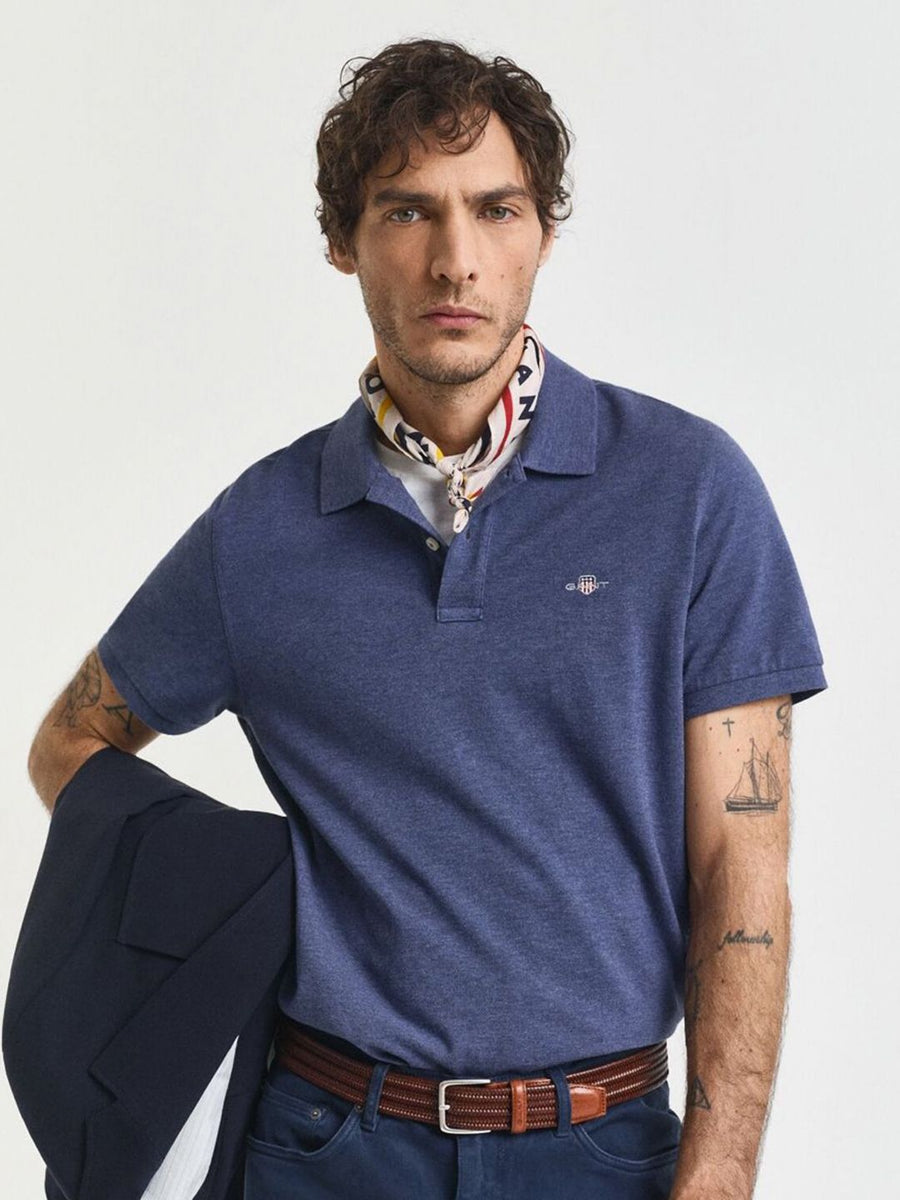 GANT Polo Collar Pure Cotton T-shirt