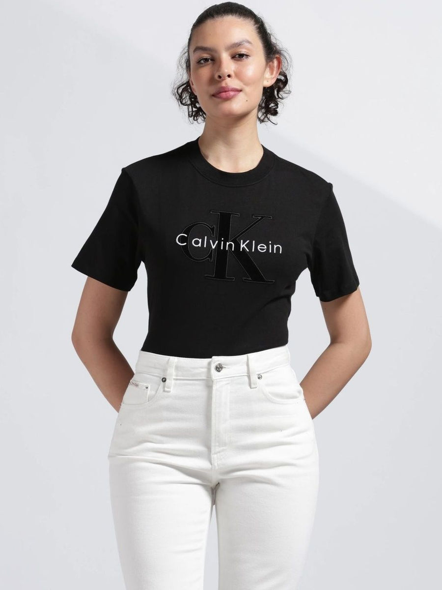 Calvin Klein Jeans Women Brand Logo Printed T-shirt