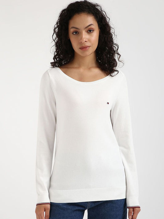 Tommy Hilfiger Women Boat Neck Pullover