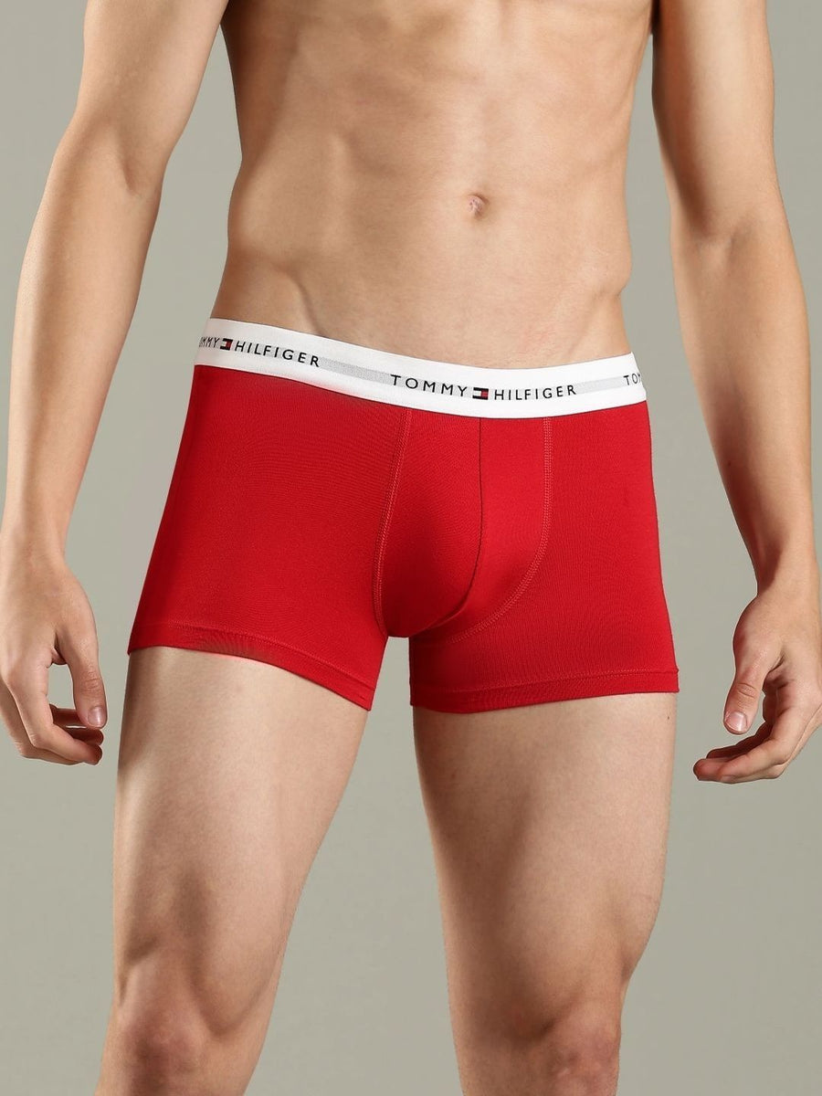 Tommy Hilfiger Men Pack Of 3 Low Rise Short Trunks