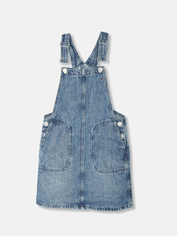 Tommy Hilfiger Girls Short Dungarees