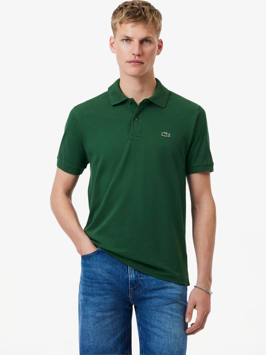 Lacoste Men Brand Logo Polo Collar T-shirt