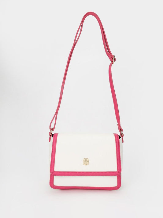 Tommy Hilfiger Women Textured Structured Sling Bag