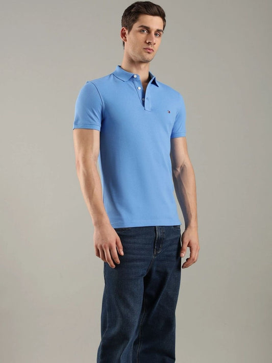Tommy Hilfiger Men Polo Collar Slim Fit T-shirt