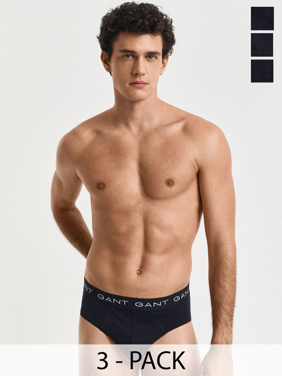 GANT Pack Of 3 Mid-Rise Basic Briefs GMW25-009000230015