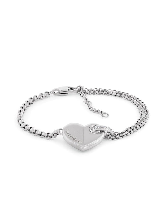 Tommy Hilfiger Women Brass-Plated Bangle-Style Bracelet