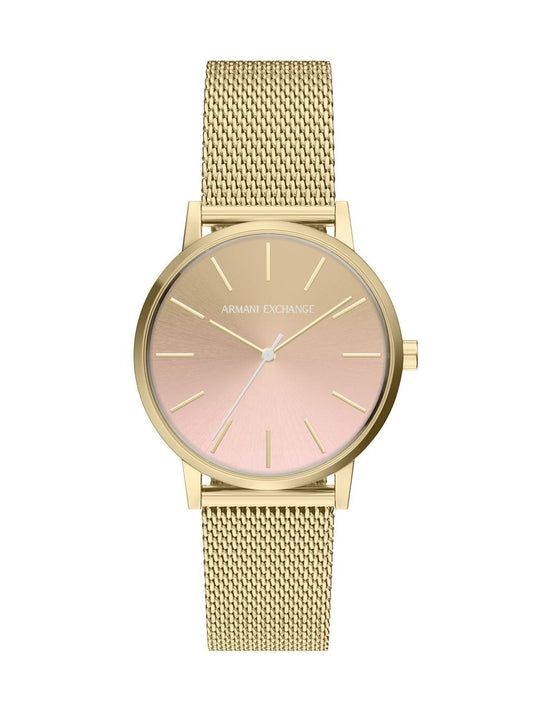Armani Exchange Women Dial & Stainless Steel Bracelet Style Straps Analogue Watch AX5619