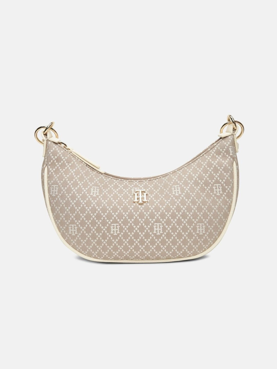 Tommy Hilfiger Printed Half Moon Sling Bag