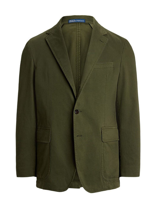 Polo Ralph Lauren Notched Lapel Single-Breasted Tailored Fit Formal Blazers