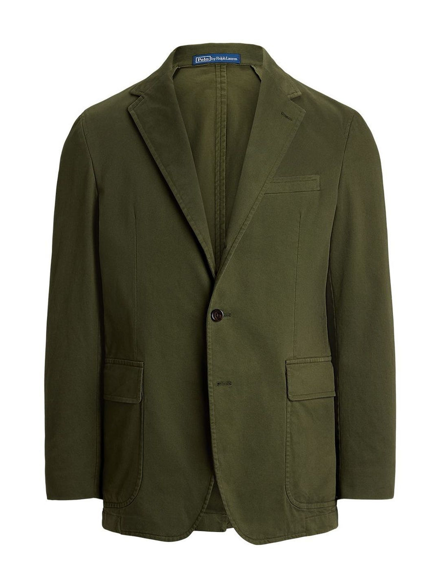 Polo Ralph Lauren Notched Lapel Single-Breasted Tailored Fit Formal Blazers