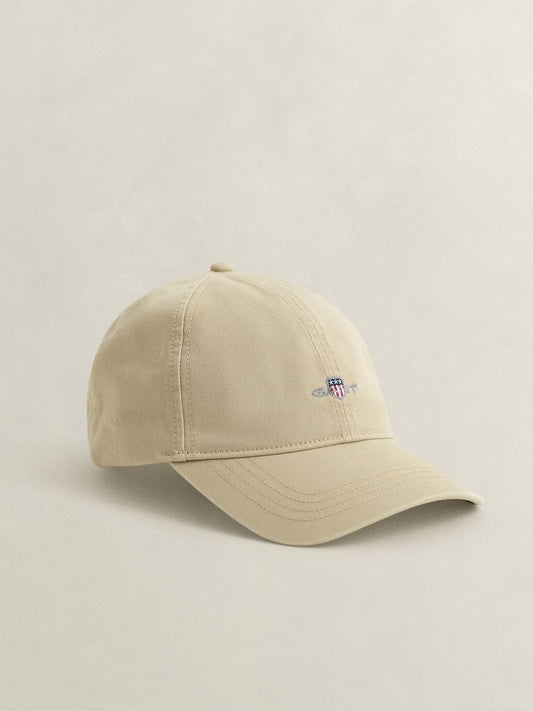Gant Men Beige Solid Shield Caps
