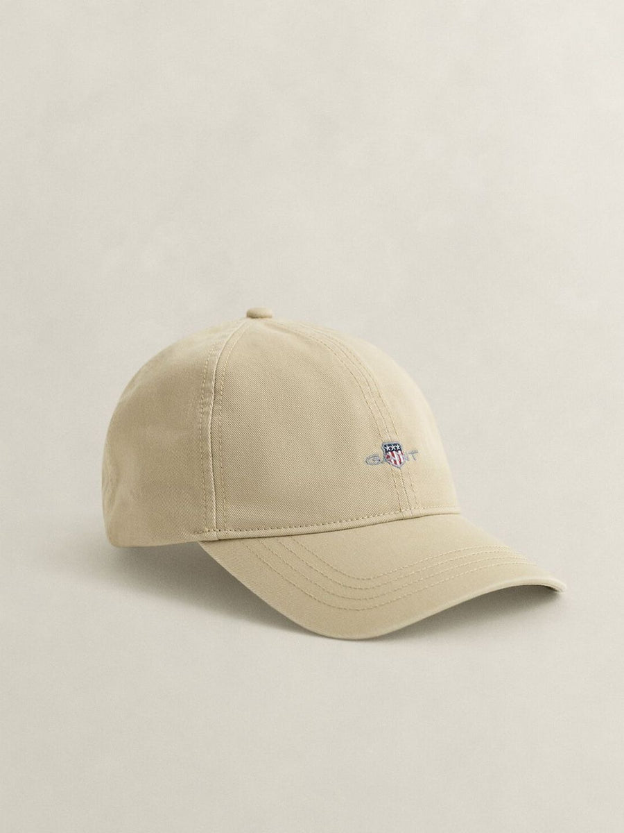 Gant Men Beige Solid Shield Caps