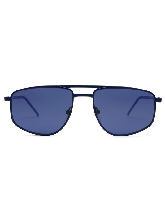Lacoste Men Blue Lens & Blue Square Sunglasses with