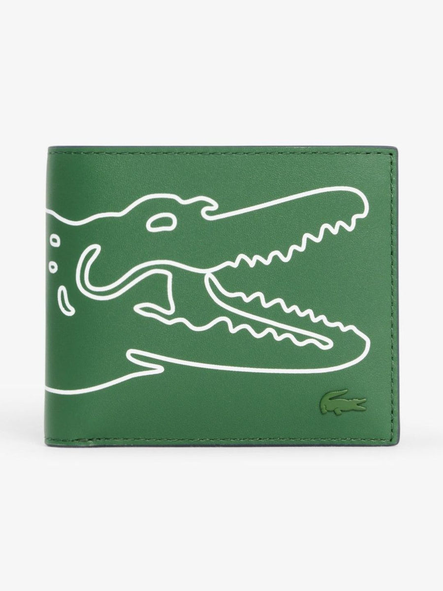 Lacoste Men Leather Two Fold Wallet
