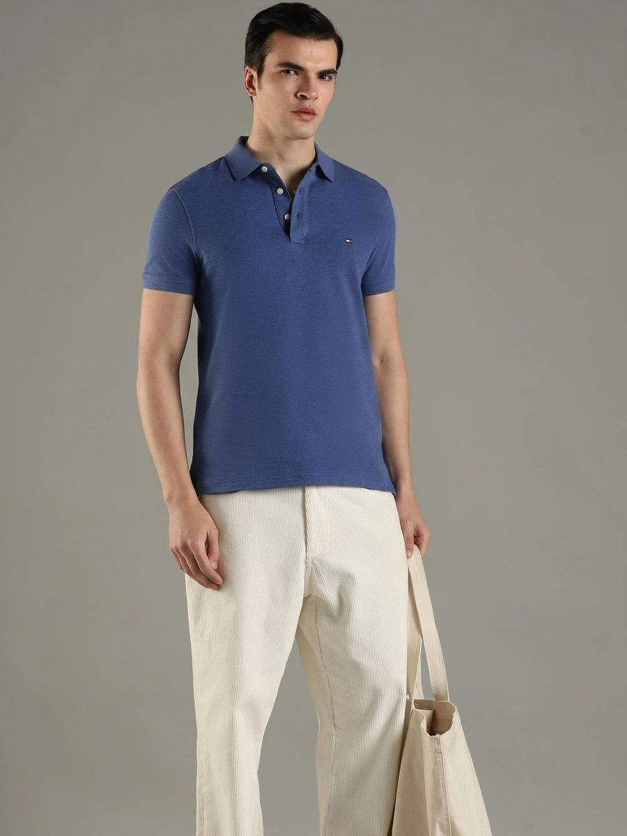 Tommy Hilfiger Men Polo Collar Slim Fit T-shirt