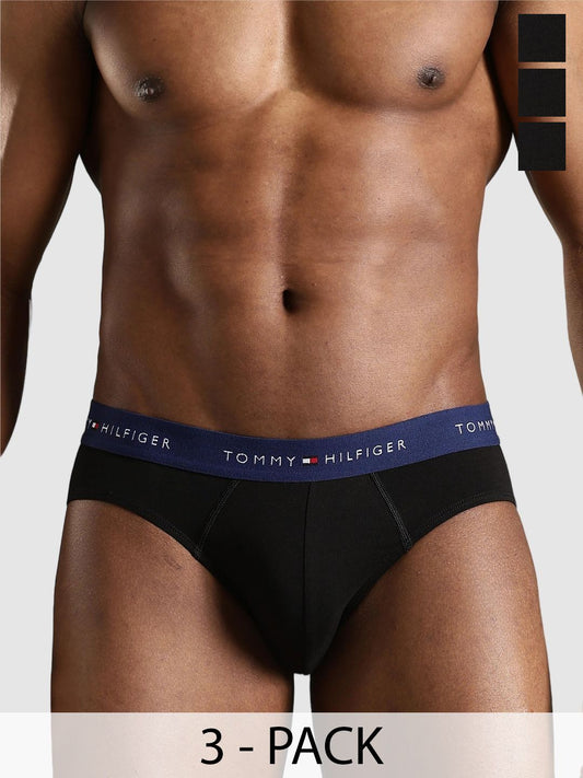 Tommy Hilfiger Pack Of 3 Cotton Basic Briefs F25HMUW057