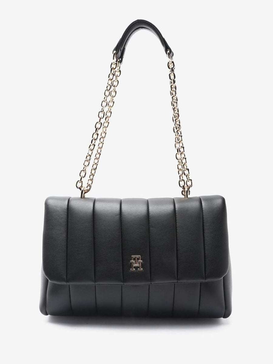 Tommy Hilfiger Women Solid Structured Handheld Bag