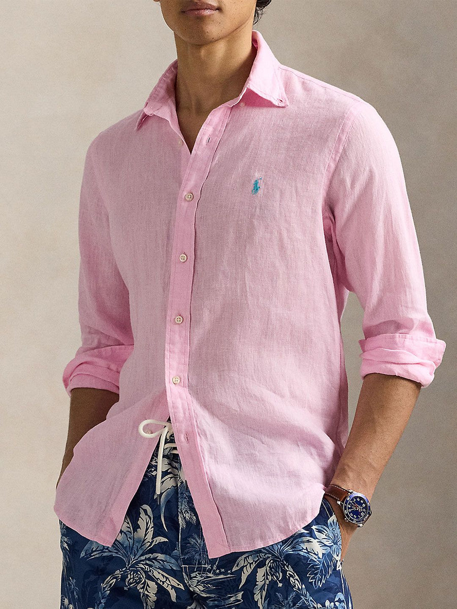 Polo Ralph Lauren Linen Spread Collar Shirt