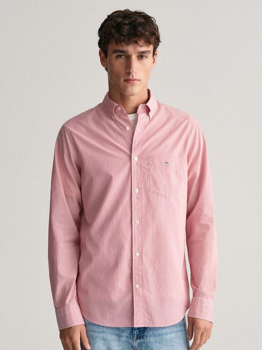 GANT Men Button-Down Pinstripes Classic Poplin Shirt