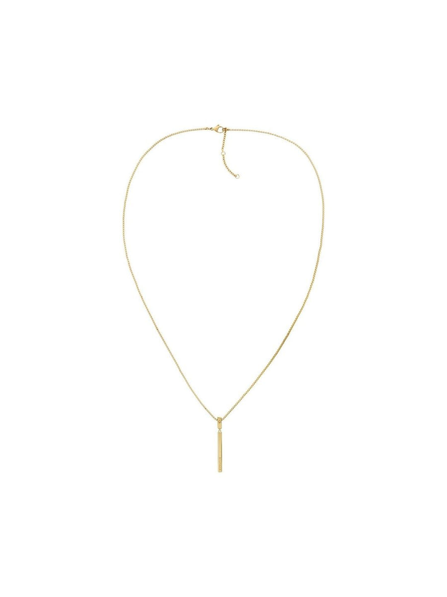 Tommy Hilfiger Gold-Plated Pendant with Chain